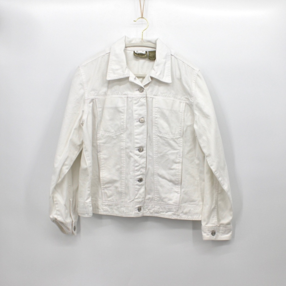 Blassport White Jean Jacket | Large